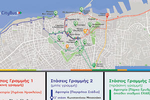 Οι τρεις γραμμές του mini bus