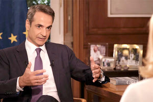 Ο  κ. Μητσοτάκης στο κεντρικό δελτίο ειδήσεων του Star