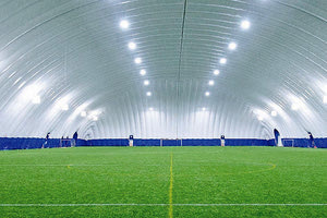 δημιουργία Θόλου επιφάνειας 930 τ.μ. για το γήπεδο 5X5 στο Τζερμιάδων