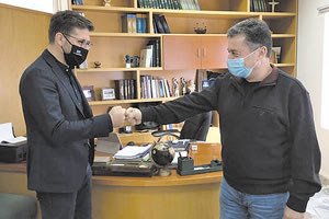 Από τη συνάντηση Μποκέα - Προμπονά