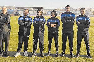 Από αριστερά οι κ.κ. Πουπάκης, Ορφανουδάκης, Ξυδάκης, η κ. Αγιαννοπούλου και οι κ.κ. Κοκολάκης, Σταυριανουδάκης στον Ηρόδοτο