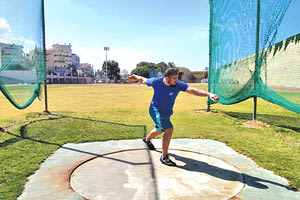 Γιώργος Κονιαράκης δισκοβολία