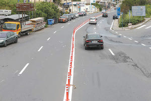 κυκλοφοριακά μέτρα επί της Λ. Κνωσού στην περιοχή του Μπεντεβή