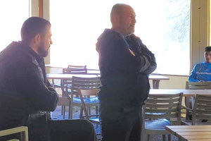 Αποχαιρέτησαν τους παίκτες του Πόρου Κρασανάκης και Χατζηδιαμαντής