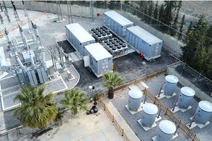 H ηλέκτριση του υπερσύγχρονου συστήματος STATCOM στον Υποσταθμό «Ηράκλειο ΙΙΙ»