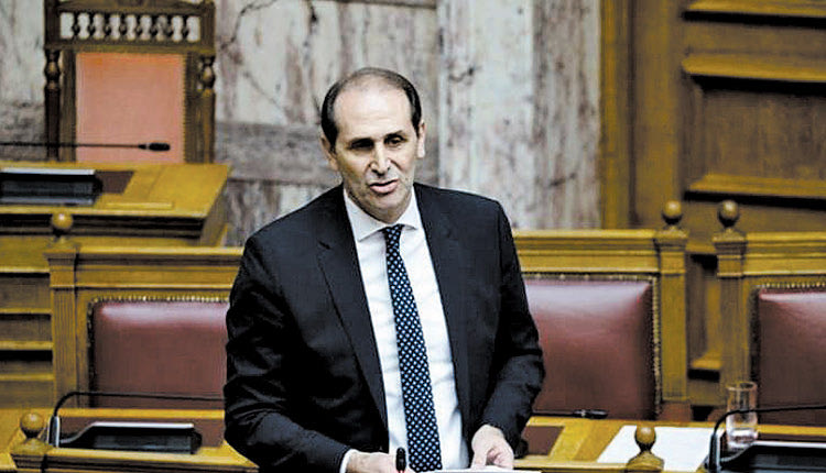 Ο Υφυπουργός Οικονομικών Απόστολος Βεσυρόπουλος