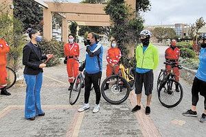 Από την ποδηλατοβόλτα για τον αυτισμό