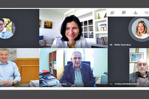 η Google Ελλάδας και η Ομοσπονδία Εμπορικών Συλλόγων Κρήτης σε τηλεδιάσκεψη