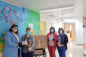 Δώρα αγάπης στα παιδιά του Παιδοαιματολογικού Τμήματος του ΠΑΓΝΗ