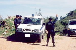 Μπλόκο αστυνομικός έλεγχος ύπαιθρος