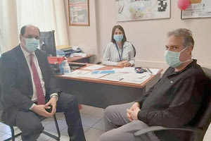 Το «Χαμόγελο του Παιδιού» επισκέφθηκε ο γενικός συντονιστής Κρήτης Νέας Δημοκρατίας Γιώργος Επιτροπάκης