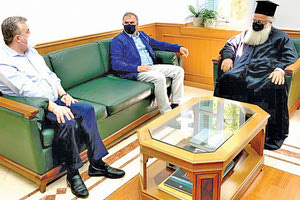 συναντηση Καλαιτζάκη - Αρναουτάκη