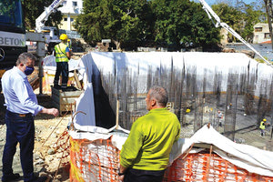υπό ανέγερση νέο κτηριακό συγκρότημα της Περιφέρειας Κρήτης