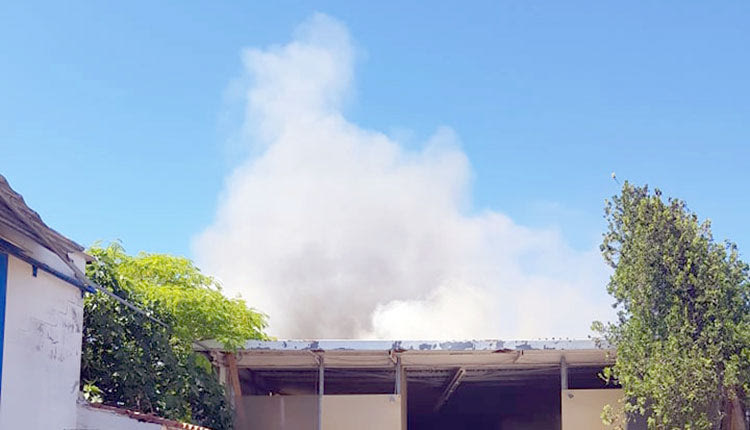 φωτιά ξυλουργείο