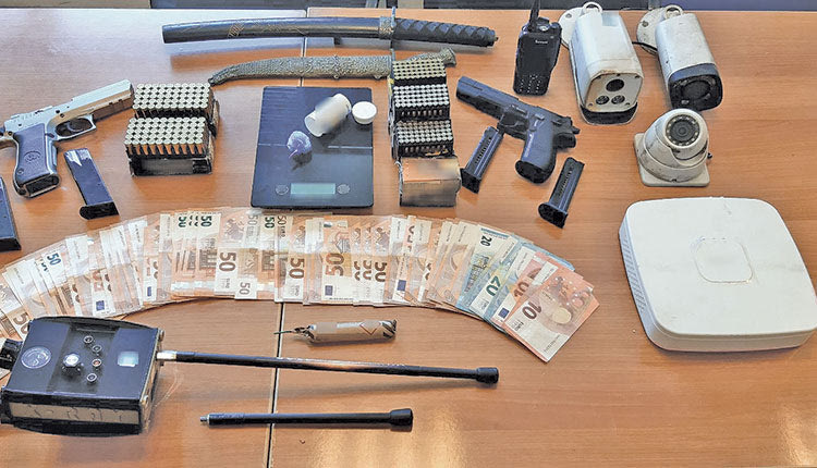 ευρύματα αστυνομία ναρκωτικά