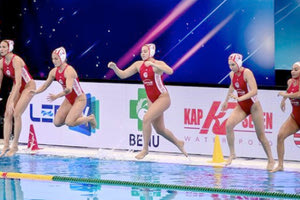 Η γυναικεία ομάδα πόλο του Ολυμπιακού