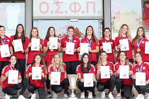 ΠΟΛΟ ΓΥΝΑΙΚΩΝ: Πρωταθλητής Ευρώπης ο Ολυμπιακός