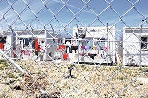 στον προσφυγικό καταυλισμό του ΚΥΤ στη ΒΙΑΛ της Χίου