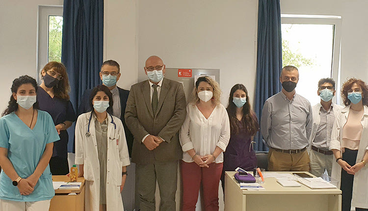 Το νέο εμβολιαστικό κέντρο της Ιατρικής Σχολής