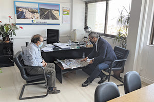 Τον Οργανισμό Ανάπτυξης Κρήτης επισκέφτηκε ο Χάρης Μαμουλάκης