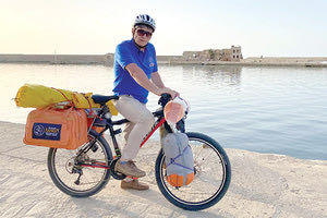 Παναγιώτης Μπαλολάκης: «Ποδηλατώντας» από τα Χανιά ως την Ορεστιάδα