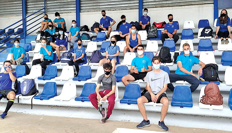 Αθλητές του Πήγασου στον Άγιο Νικόλαο