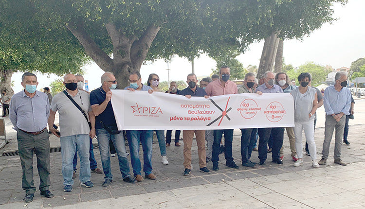 ΠΡΩΤΟΜΑΓΙΑ: Οι βουλευτές του ΣΥΡΙΖΑ συμμετείχαν στις κινητοποιήσεις