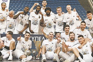 Οι παίκτες του Παναθηναϊκού κατέκτησαν το 20ο Κύπελλο Ελλάδος