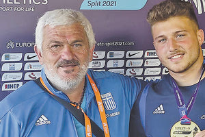 Χρυσό μετάλλιο για τον αθλητή του κ. Παπαμαρκάκη Χρήστο Φρατζεσκάκη