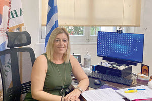 Η αντιδήμαρχος οικονομικών Μ.Καναβάκη