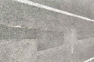 Οι κακοτεχνίες που υπάρχουν στο ταρτάν στο ανακαινισμένο στάδιο Ελευθερίας του Ηρακλείου