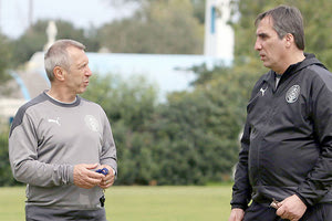 ο Νίκος Νιόπλιας με τον Γιάννη Σαμαρά