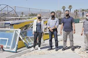 Οι παλιές μπασκέτες του «Λίντο» παραδόθηκαν στο δήμο Φαιστού