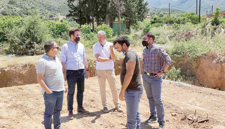 ΓΗΠΕΔΟ ΦΟΔΕΛΕ: Επίσπευση εργασιών ζήτησε ο δήμαρχος Μαλεβιζίου