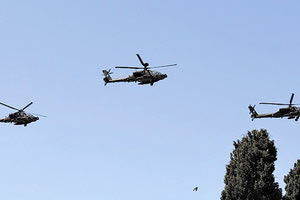 κλιμάκιο ελικοπτέρων στην Κρήτη