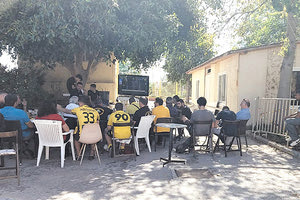 Φίλοι του Εργοτέλη παρακολούθησαν το ματς από το «Μαρτινέγκο»