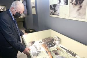 τα επίσημα εγκαίνια της επετειακής Έκθεσης με θέμα: «80ή Επέτειος της Μάχης της Κρήτης – Η Μάχη του Ηρακλείου» στη Βασιλική του Αγίου Μάρκου