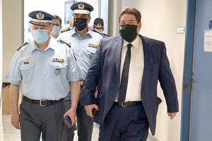 Από την επίσκεψη του κ. Καραμαλάκη στο Ηράκλειο