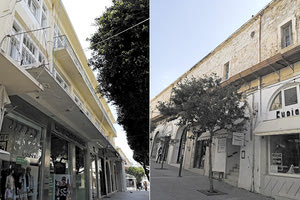 πρώην Αστυνομικο τμήμα στην πλατεία Καλλεργών και η πρώην Τροχαία στην οδό Ταγμ. Τζουλάκη