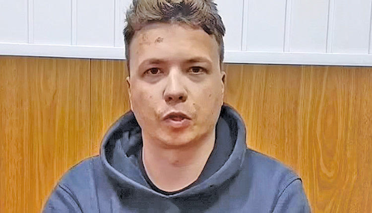 H σύλληψη του αντικαθεστωτικού Ρομάν Προτάσεβιτς
