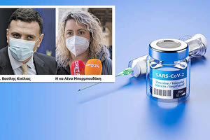 Eμβόλιο για τον κοροναϊό - Λένα Μπορμπουδάκη - Βασίλης Κικίλιας
