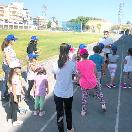 1ο Σχολείο Γουβών - επίσκεψη στο Στάδιο