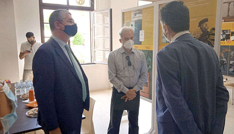 ο υφ.Ανάπτυξης κ. Γιάννης Τσακίρης και ο κ. Δημήτρης Σκάλκος