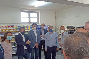 ο υφ.Ανάπτυξης κ. Γιάννης Τσακίρης και ο κ. Δημήτρης Σκάλκος