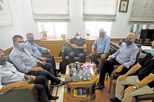 Παπανδρέου επίσκεψη στην Περιφέρεια Κρήτης