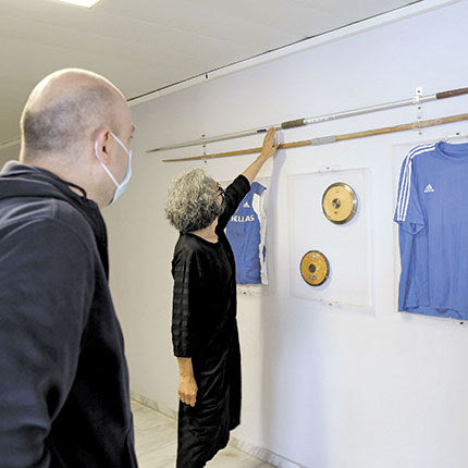 Η πρόσφατη επίσκεψη της Σοφίας Σακοράφα στο Ηράκλειο με την ιδιότητα της προέδρου του ΣΕΓΑΣ