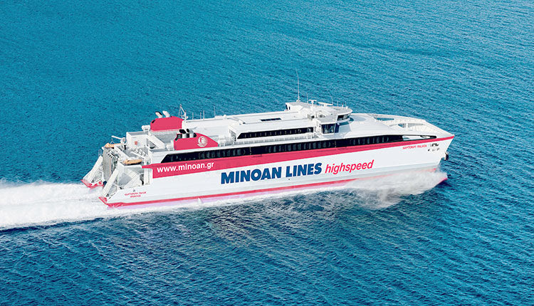 ΜΙΝΟΑΝ LINES δρομολόγια καράβι ταξίδι