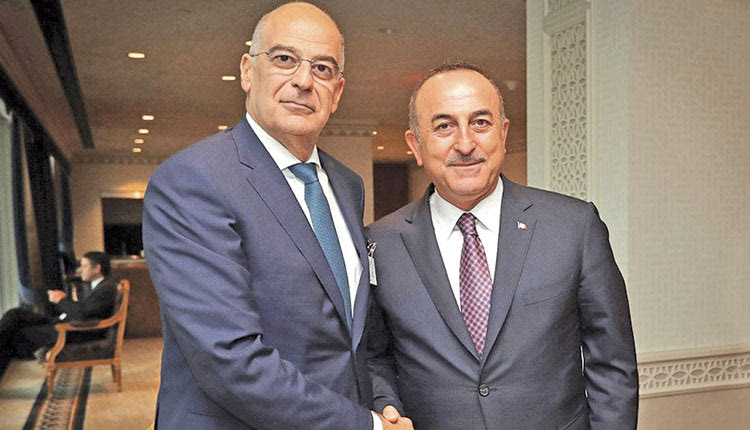 τσαβούσογλου δένδιας συνάντηση