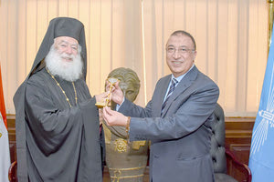 Στον κ.κ Θεόδωρο το χρυσό κλειδί της Αλεξάνδρειας