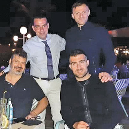 Από την Κρήτη ξεκίνησαν τις διακοπές τους, οι Αβραάμ Παπαδόπουλος και Σωκράτης Παπασταθόπουλος